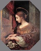 DOLCI, Carlo St Cecilia at the Organ dfg oil painting picture wholesale